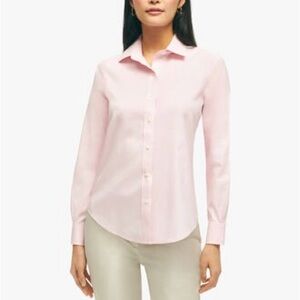 Uniqlo Light Pink Button-Down Shirt
